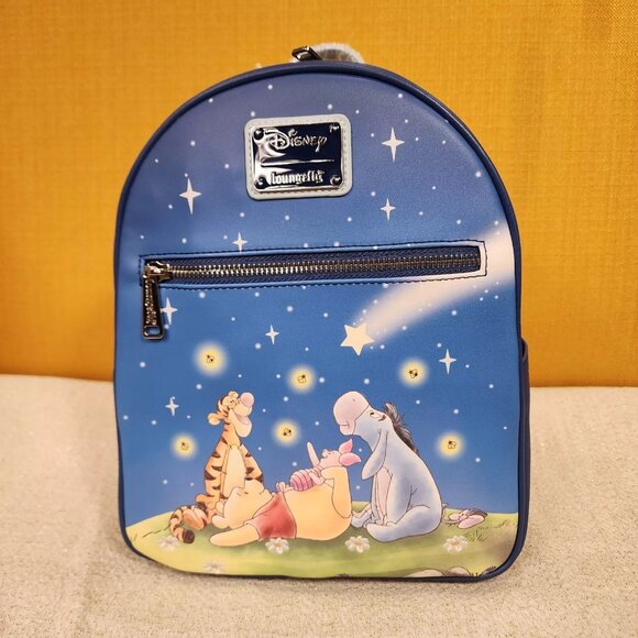 Loungefly Disney Winnie the Pooh Stargazing Light-Up Mini Backpack NEW main image 8